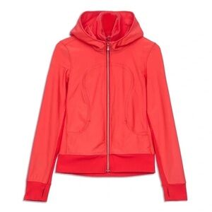 Lululemon Uba Hoodie Softshell in Love Red size 4